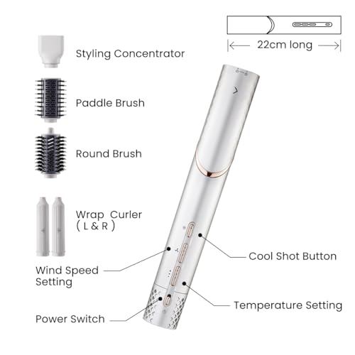 GLAMUP 5-in-1 Flexible Air Styler Multi-Curler — view 5