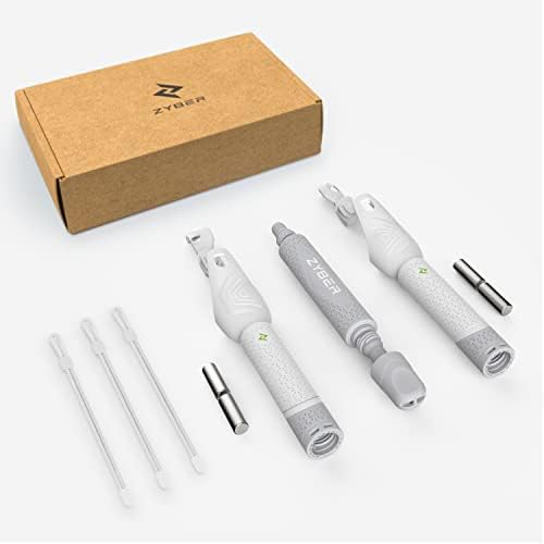 ZYBER Golf Club Attachment for Oculus Quest 2 Accessories, 3 in 1 Controller Grips Extension for Beat Saber Supernatural, VR Golf Club Adapter for Meta Quest 2, Enhance Gaming Experience