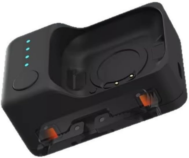 Action Camera Charger for 360 GO Ultra Charging Case Sports Camera Charge Base (Black)