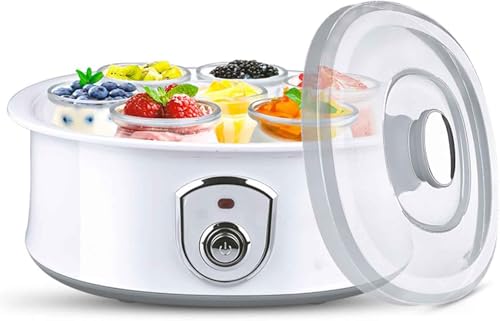 Genérico Máquina de Yogurt Automática 1,5L con Control de Temperatura - Yogurtera Digital para Yogurt Casero, Yogurt Griego, Sin Lactosa, Yogurt Maker para Lotes Grandes