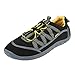 Northside Men's Brille II Slide Sandal, Black/Yellow, 10 M US