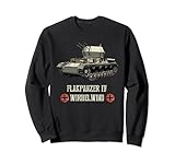 8.5 oz, Klassisch geschnitten 2. Weltkrieg deutscher Panzer Flakpanzer IV (4) Wirbelwind Sweatshirt