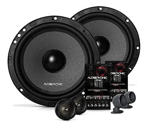 Alto Falante 6 Polegadas Kit 2 Vias Audiophonic Club Kc 6.3 - 160W Rms