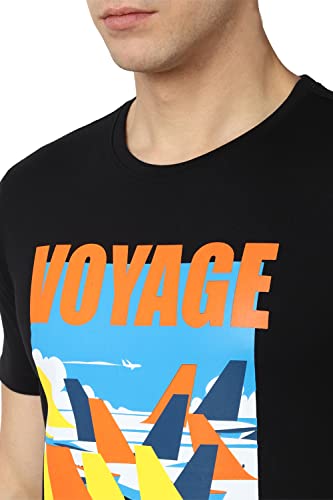 Image of Van Heusen Men's Cotton Slim Fit T-Shirt