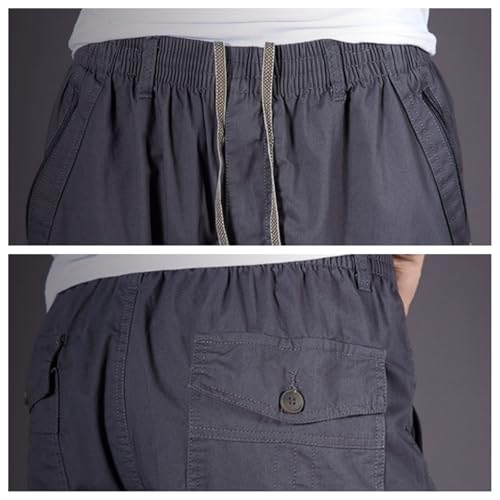 Puliam Easetactic - Flex Zipper-Pocket Durable Pants, 2025 Men's Cotton Lightweight Twill Relaxed Full Elastic Waist Pant4