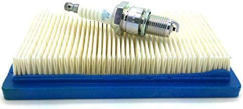NGK Plug and Air Filter Service Kit For Honda GXV140 Small Engine, Suits Honda Mowers HRB475, HRB535