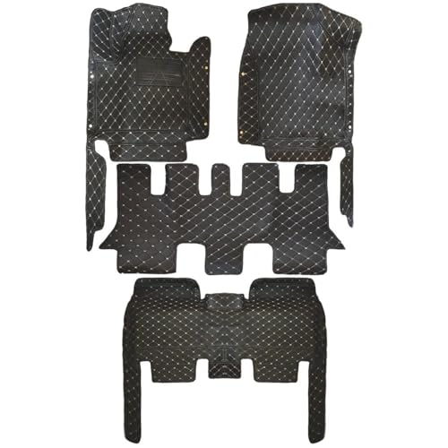 Tapis de sol Hyundai Santa Fe Classic CM 2006-2009 LHD noir beige