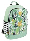 Mochila escolar pequeña hide seek, verde