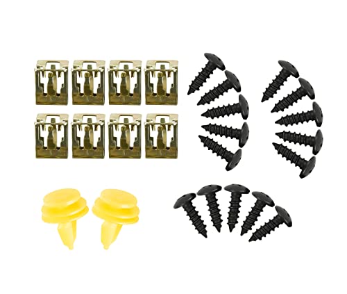 Okparz Replacement For Front Left Driver & Right Passenger Side Bumper Guard Pad Cap Inserts End Cover 2018-2020 Ford F150 F-150 Jl3Z17E810Ab #TOP7