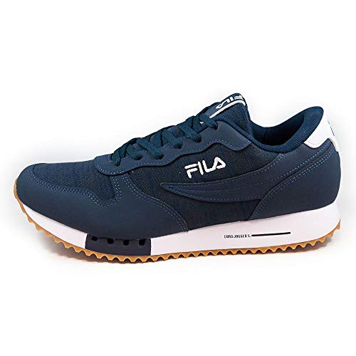 Tênis Euro Jogger Sport, Fila, Masculino, Marinho/Branco, 40