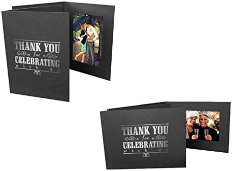 Thank You for Celebrating 4x6 Event Photo Folders (25 Pack)