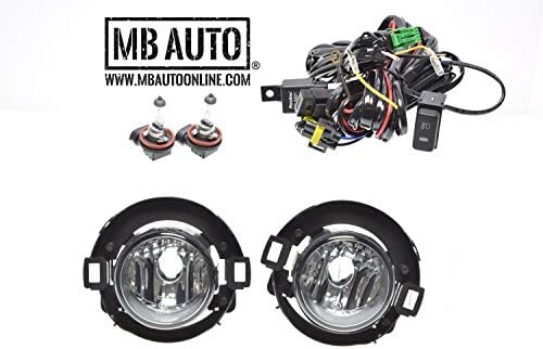 MB Auto Fits 2005 2006 2007 2008 2009 2010 2011 2012 2013 2014 Nissan Xterra Replacement for 999F1-KV000 Fog Light Lamps…
