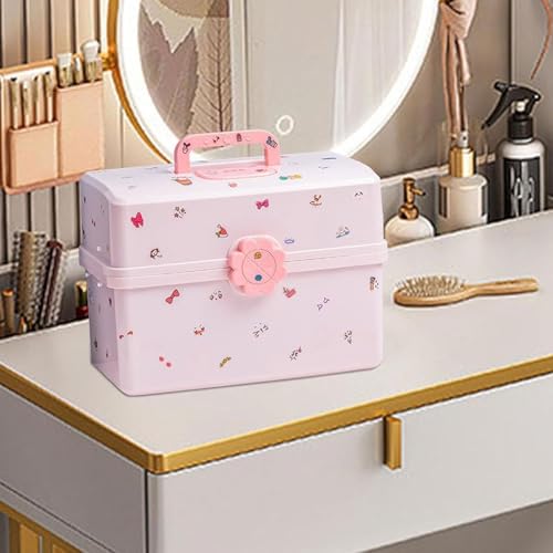 Boîte de rangement portable pour cheveux design robuste et finitions soignées