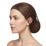BDEPSTR 2 Piezas Red de Malla para el Pelo en Rayón | Gorro de Dormir Suave y Grande | Accesorio de Cabello para Mujeres y Niñas (Color Negro)