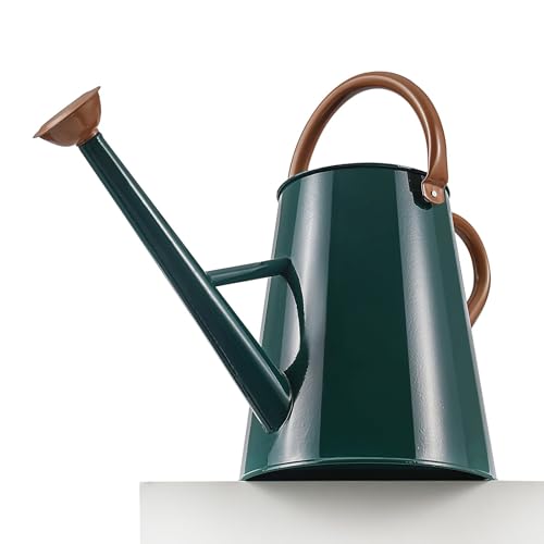 Metal Watering Can with Removable Spout, 1.5 Gallon Large Watering