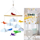 Osuter Campana de Cama de Bebé,Baby Rattles Mobile Sintió 