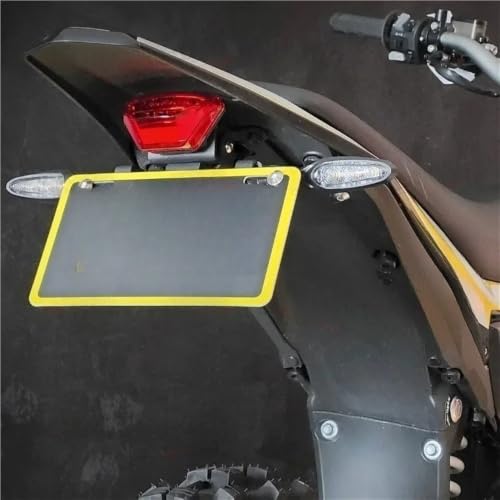 Support de plaque d'immatriculation pour sorties tout-terrain