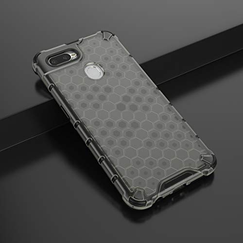 Image of Glasgow Back Case Cover for Oppo A5s Shockproof Military Grade Back Cover - Black