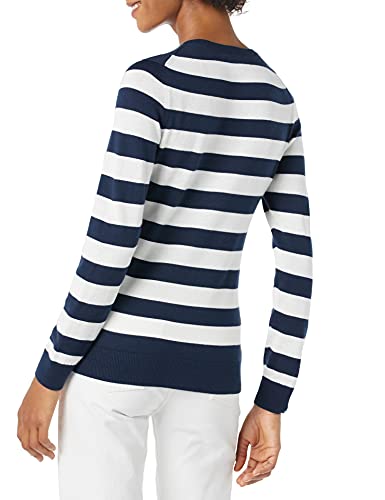 Image of Amazon Essentials Women's Long-Sleeve Lightweight Crewneck Sweater, Flattering (Available in Plus Size)