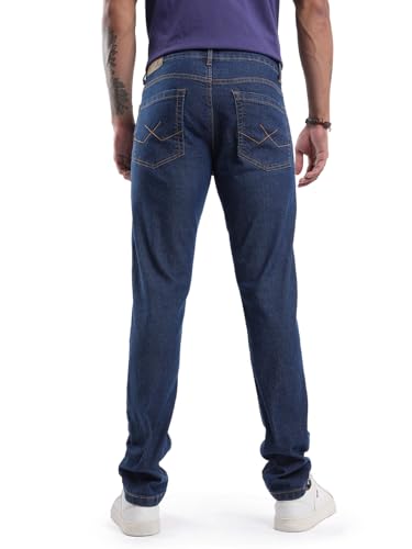 Image of WROGN Men's Cotton Stretch Jeans | Mid Rise | Slim Fit