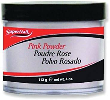 Supernail Nail Powder, Pink, 4 Ounce