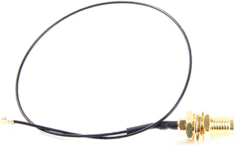 U.FL IPEX MHF4 to RP-SMA 0.81mm RF Pigtail Cable Antenna for NGFF/M.2 7260NGW 8260NGW 8265NGW Router Pack of 2