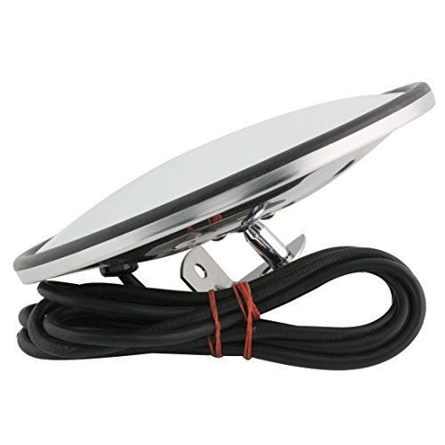 Grand General 33081 Stainless Steel 8" Convex Blind Spot Mirror With "L" Bracket #TOP3