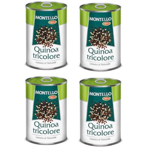 PZ 4 BARATTOLI DA GR 400 DI QUINOA TRICOLORE LESSATA