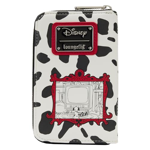 Loungefly Disney Classic Books 101 Dalmatians Book Zip Around Wallet3