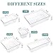 StorMiracle 16 PCS Drawer Organizer Set, 5 Varied Size Bathroom and kitchen Drawer cabinet organizer Trays, Clear Storage Bins for Makeup, Jewelry, Utensils and Gadgets