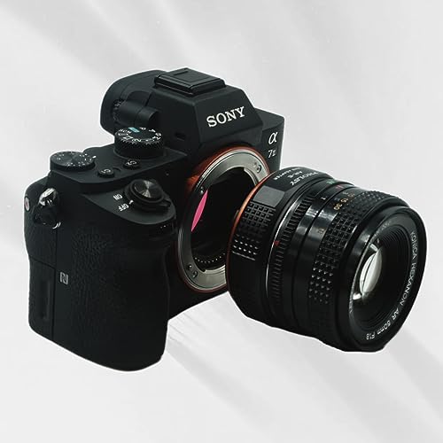 PHOLSY Lens Mount Adapter Compatible with Konica AR Lens to Sony E Mount Camera Body a1 a9ii a7S iii/ii - Image 3