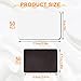 Ovveroche 100 PCS MDF Sublimation Magnet Blanks 3 x 2 in Personalized Fridge Refrigerator Magnets Blanks 50 Pcs Sublimation Blanks 50 Pcs Soft Magnetic for DIY Kitchen Wall Door Decorative