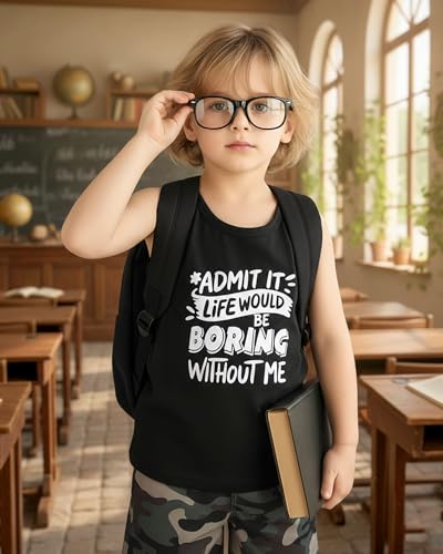 Image of NZRVAWS Toddler Baby Boy Summer Clothes 2Pcs Shorts Set Sleeveless Tank Tops Hawaiian T-Shirt Cute Boys Clothing Set