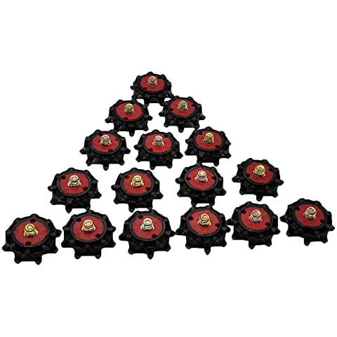 Jieyan 16pcs Tacos de Golf de Repuesto para Zapatos Deportivos Cover
