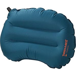Therm-a-Rest Air Head Lite Inflatable Travel Pillow for Camping, Backpacking, Airplanes and Road Trips, Large -12.5 x 18