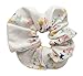 Set of 2, Cotton Elastic Scrunchie Hair Ties, Handmade, Washable, High Quality