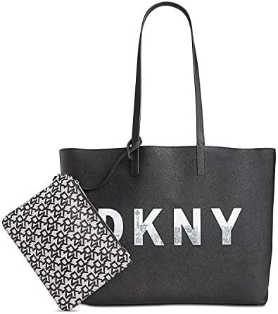 dkny tote black