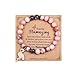 COLORFUL BLING Healing Crystal Beaded Stretch Bracelet Never Forget How Flamazing You are Flamingo Bracelet Gifts Natural Stone Inspirational Bracelet for Women -Style 1