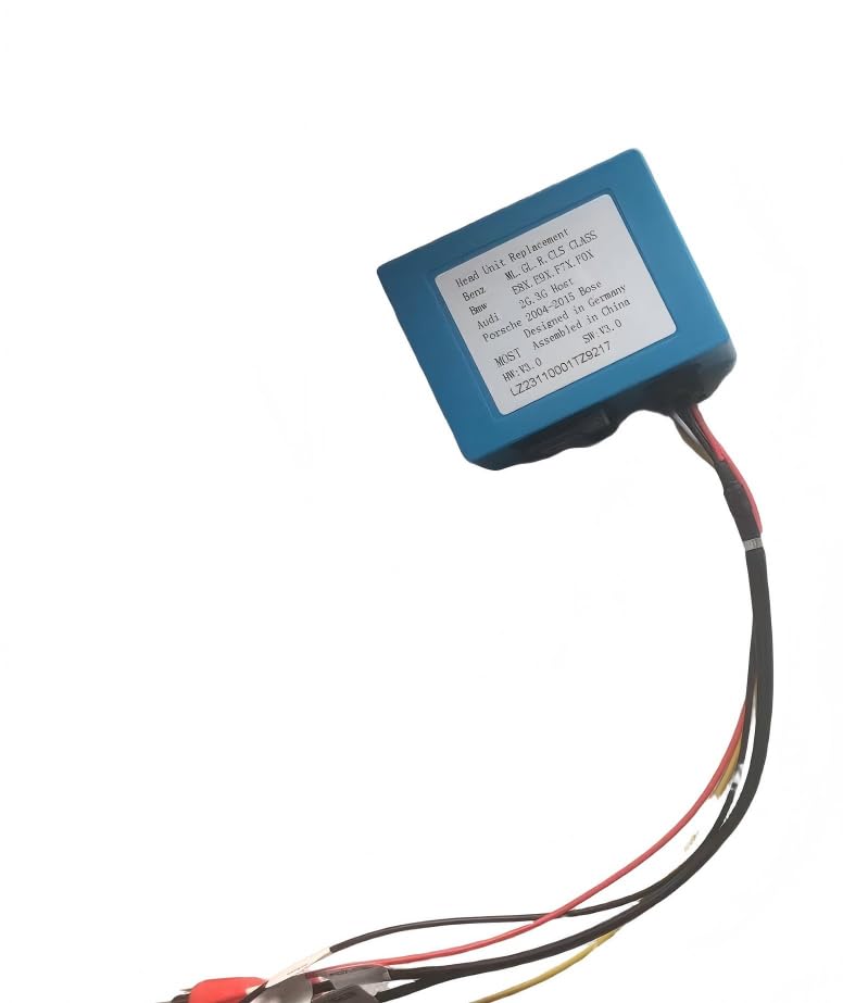 Optical Fiber Decoder Most Box for Car Stereo Auto Radio for Porsche 911/boxster/Cayenne Series and for Mercedes Benz ML/GL/R Series