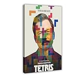 YACJZDD Tetris Leinwand-Poster, Wandkunst, Dekordruck, Bild 