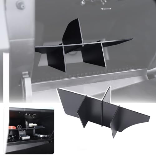Organizador de guantera ABS 4 piezas miniatura 1