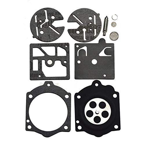Carburetor Rebuild Kit Carb Repair Set Gasket Diaphragm Walbro K10-HDC Fit for Stihl 015 Homelite XL Super 2/2000 Walbro