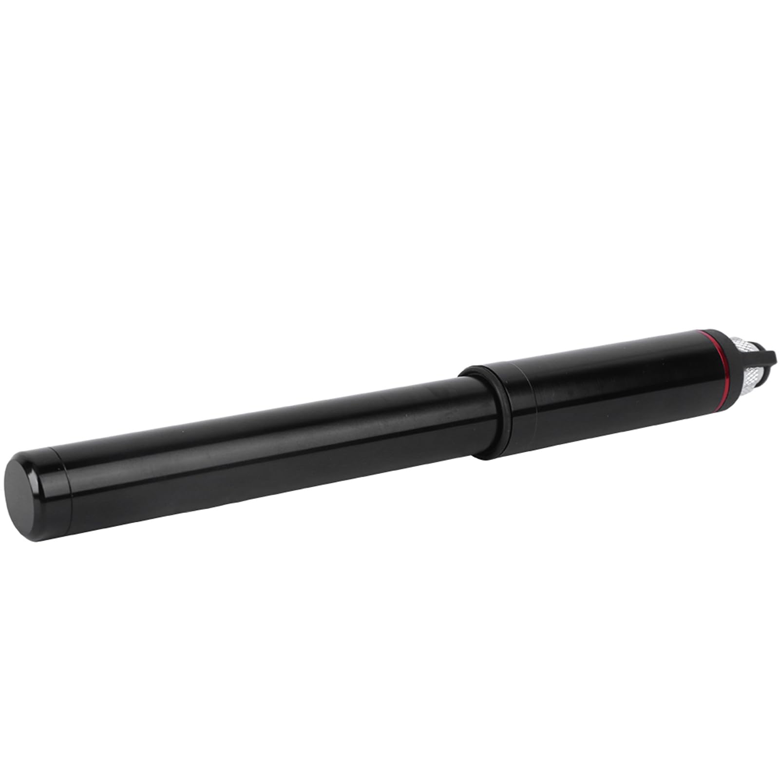 Inflator rowerowy przenośna wysokociśnieniowa minipompa ze stopu aluminium z dokładnym barometrem do jazdy na rowerze sporty na świeżym powietrzu 22cm 150PSI