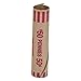 MMF Industries Preformed Coin Wrappers, Pennies, Tubular, 1000 Wrappers per Box, Red (2160600A07)