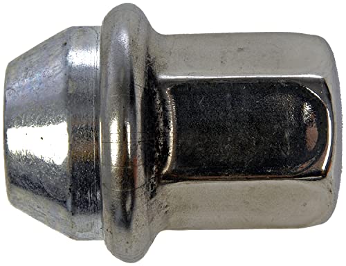 Dorman 611-263.1: Wheel Nut M12-1.50 Flattop Nut - 19mm Hex, 35.9mm Length - Dorman - Autograde Wheel Lug Nut 611-263.1 - WHEEL NUT M12-1.5 - Wheel Nut M12-1.50 Flattop Nut - 19mm Hex, 35.9mm Length - Lug Nut - The original lug nuts on certain vehicles have a failure-prone two-piece design that makes warping common and removal difficult. There's often a thin veneer that gets damaged with repeated use, and if moisture gets underneath it can cause the cover to bulge. Those failures can make the nuts difficult or impossible to remove, and if they get stuck, removing them usually requires damaging the wheel itself. This Dorman OE FIX replacement matches the OE fit and function but has a one-piece, carbon steel design to prevent similar issues from happening in the future. - General Motors 2024-03