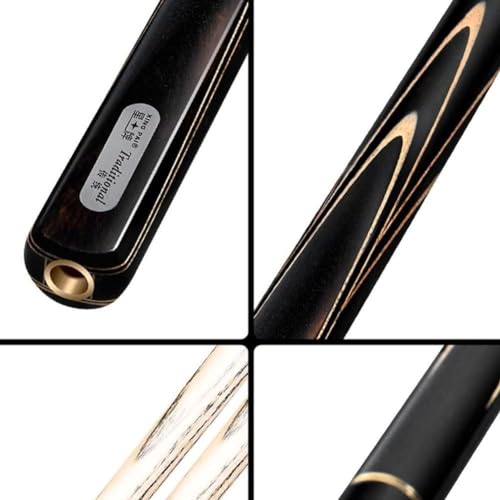 Taco de Billar Snooker Negro 145 cm Cabeza 10 mm miniatura 2