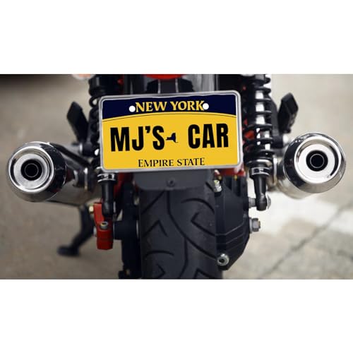 image for Slavna Custom State License Plates 50 States,Personalized North Caroli