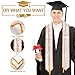 Plain Graduation Honor Stole Set Class of 2026 with Graduation Cords (68