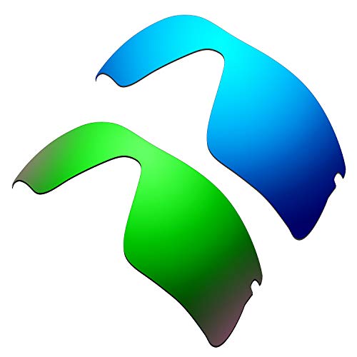 Verre Oakley Radar Range 53-097 bleu vert idéal pour le cyclisme