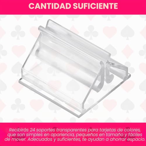 Miniatura 7 de 24 Soportes Para Tarjetas De Lugar Plastis, Pequeños Soportes Para Tarjetas De Mesa De Boda, Soportes Acrílicos Para Letreros De Mesa Para Tarjetas De Boda, Fotos, Notas, Exhibición De Imágenes 1.9